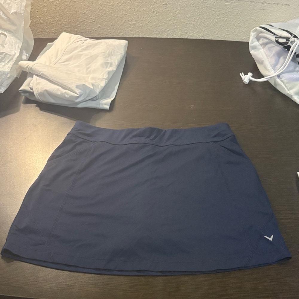 Callaway Navy Mini Skirt